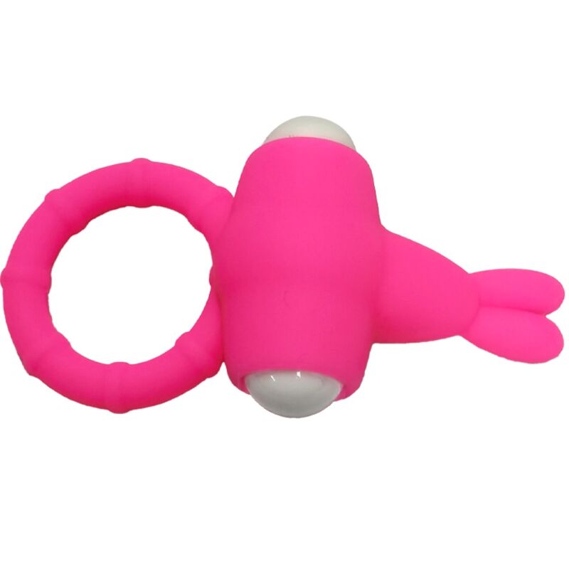 ARMONY - ANNEAU VIBRANT EN SILICONE ROSE MS BUNNY