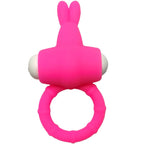 ARMONY - ANNEAU VIBRANT EN SILICONE ROSE MS BUNNY