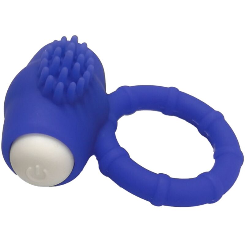 HARMONY - POWER O VIBRATING RING IN BLUE SILICONE