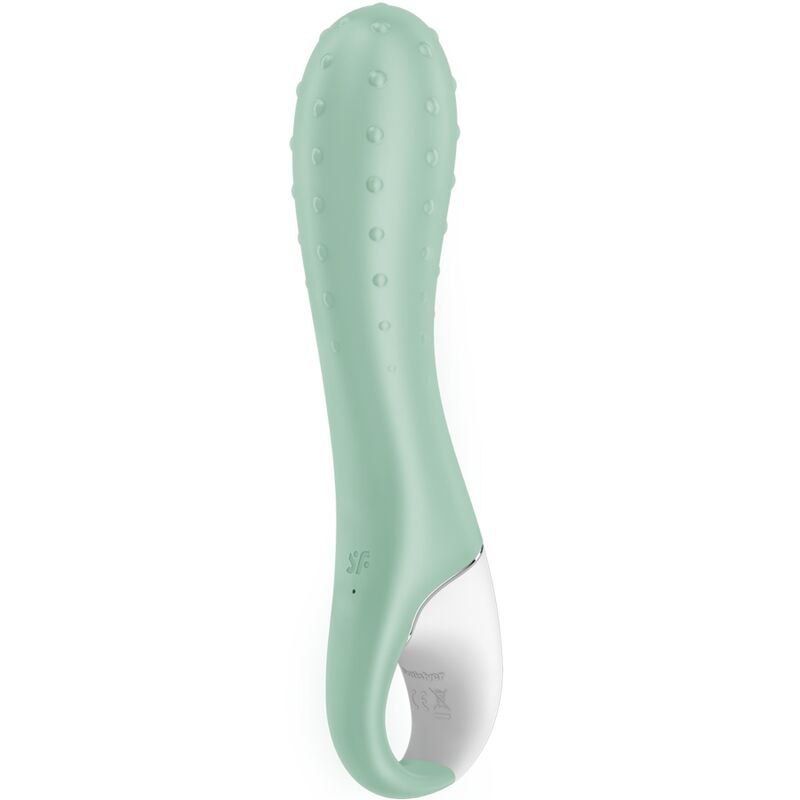 SATISFYER - VIBRATEUR À POMPE À AIR 3 G-SPOT GONFLABLE MENTHE