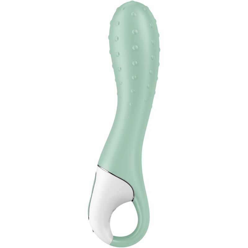 SATISFYER - VIBRATEUR À POMPE À AIR 3 G-SPOT GONFLABLE MENTHE