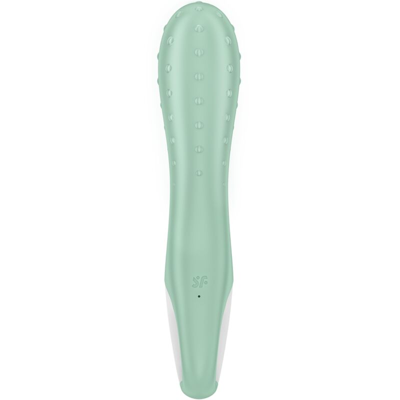 SATISFYER - VIBRATEUR À POMPE À AIR 3 G-SPOT GONFLABLE MENTHE
