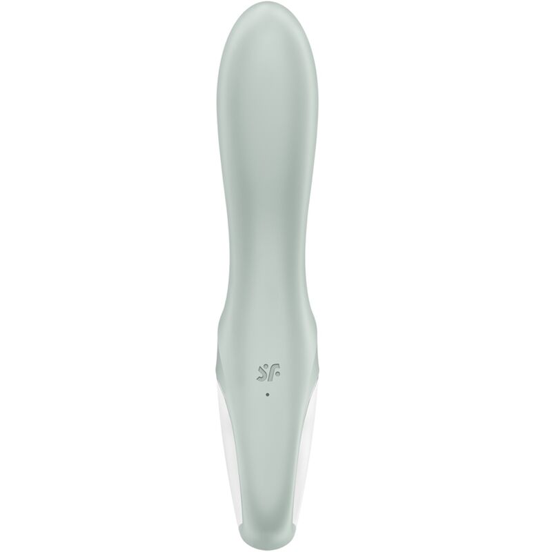 SATISFYER - AIR PUMP BOOTY 3 INFLATABLE ANAL VIBRATOR GREY GREEN