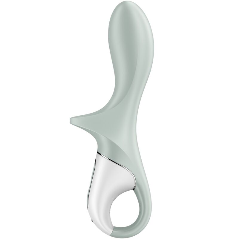 SATISFYER - AIR PUMP BOOTY 3 INFLATABLE ANAL VIBRATOR GREY GREEN