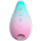 SATISFYER - MERMAID VIBES MINT AND PINK STIMULATOR AND VIBRATOR