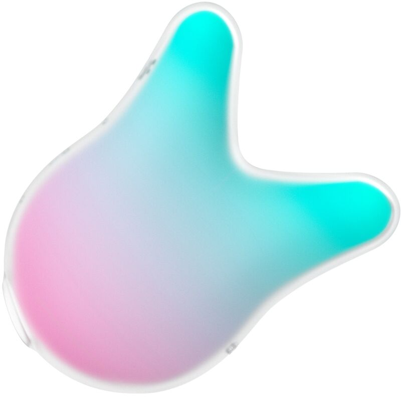 SATISFYER - MERMAID VIBES MINT AND PINK STIMULATOR AND VIBRATOR