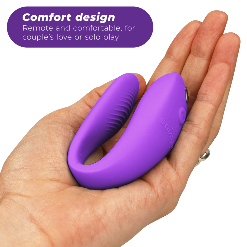 WE-VIBE - STIMULATEUR DOUBLE VIOLET SYNC GO