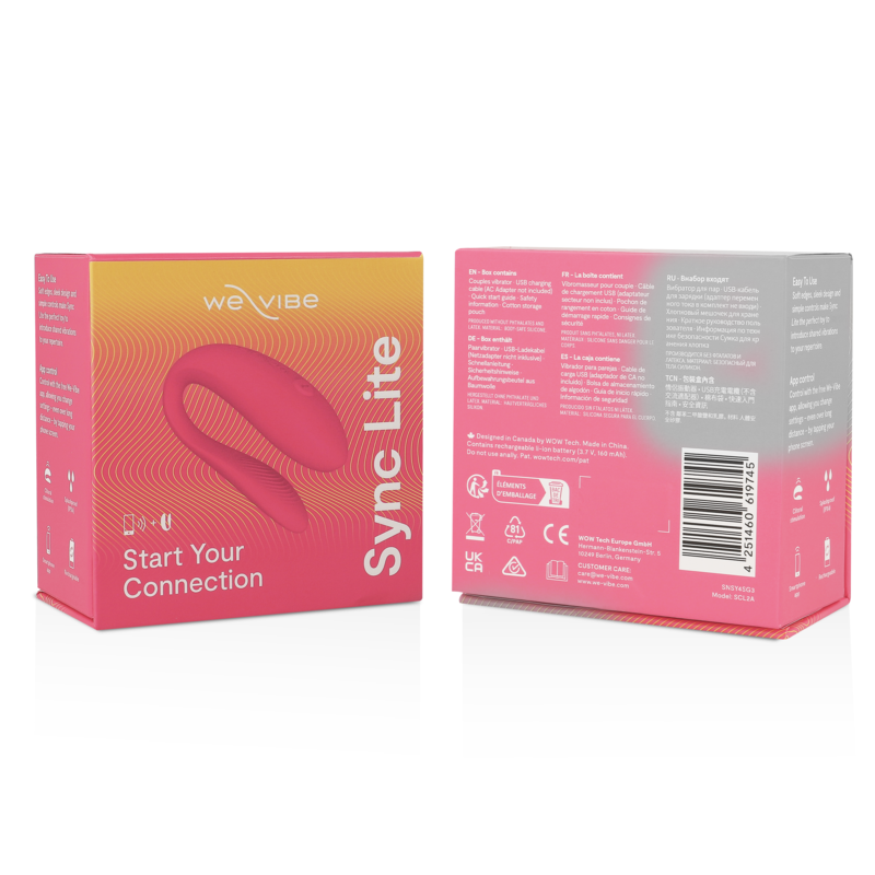 WE-VIBE - STIMULATEUR CLITORIAL SYNC LITE ROSE