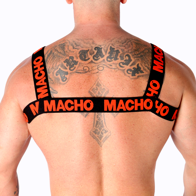 MACHO - DOUBLE HARNAIS ROUGE