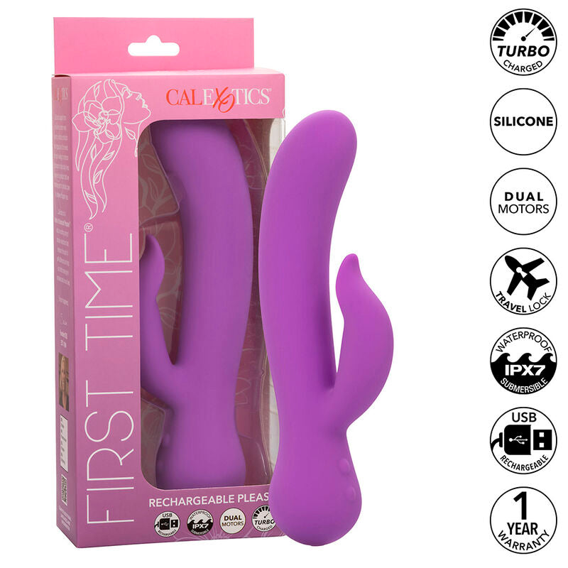 CALEXOTICS - VIBRATEUR DE PLAISIR RECHARGEABLE PREMIÈRE FOIS VIBRANT