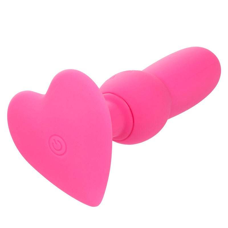 CALEXOTICS - FIRST TIME ANAL PLUG PROBE BEADS 10 VIBRATIONS PINK
