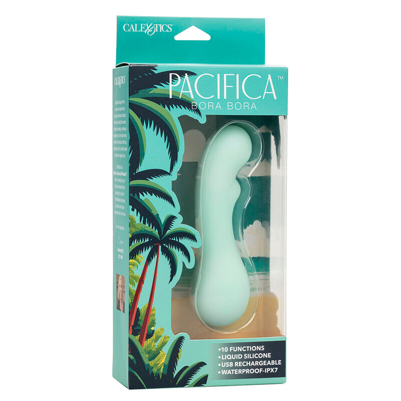 CALEXOTICS - PACIFICA BORA BORA STIMULATEUR DE POINT G 10 VIBRATIONS AQUA