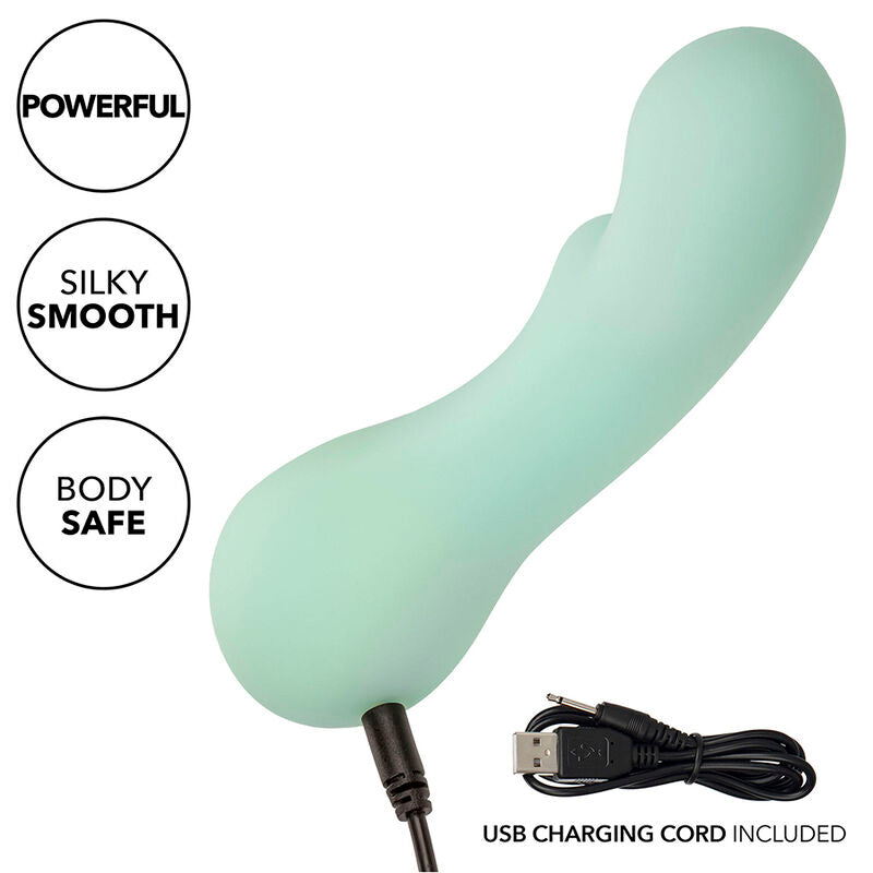 CALEXOTICS - PACIFICA BORA BORA STIMULATEUR DE POINT G 10 VIBRATIONS AQUA