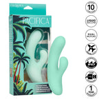 CALEXOTICS - PACIFICA FIJI VIBRATEUR ET STIMULATEUR DE POINT G 10 VIBRATIONS AQUA