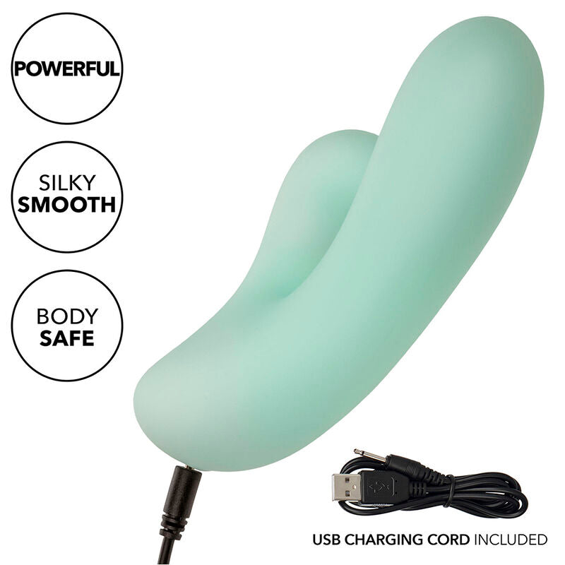 CALEXOTICS - PACIFICA FIJI VIBRATEUR ET STIMULATEUR DE POINT G 10 VIBRATIONS AQUA