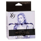 CALEXOTICS - NOCTURNAL BALL GAG SILICONE NERO