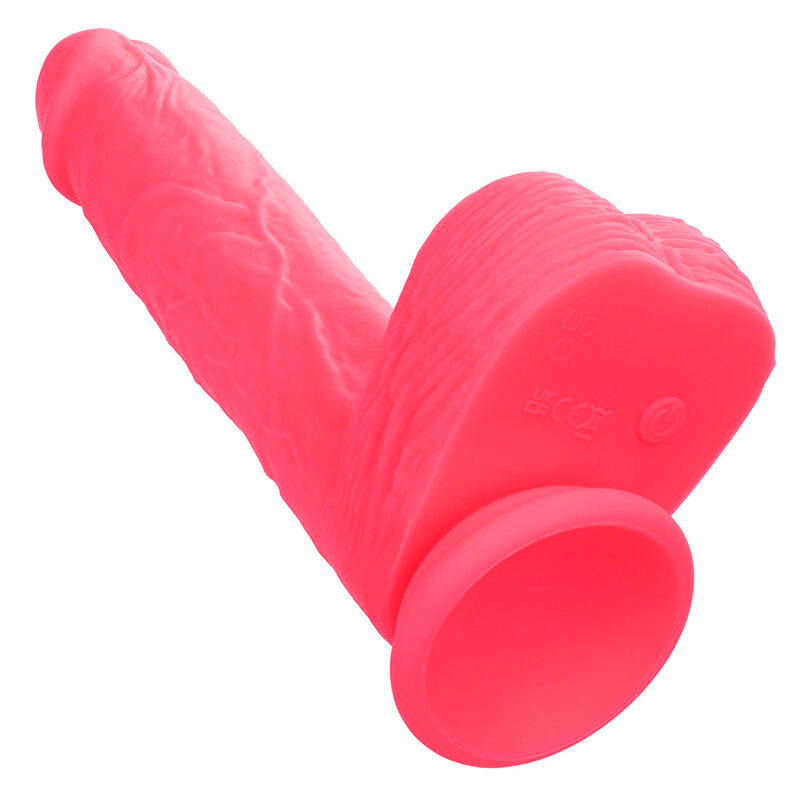 CALEXOTICS - VIBRATEUR RÉALISTE À ÉTUIS 10 VIBRATIONS ROSE