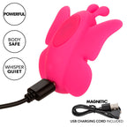 CALEXOTICS - STIMULATEUR DE VIBRATIONS NEON VIBES FLUTTER 10 VIBRATIONS ROSE
