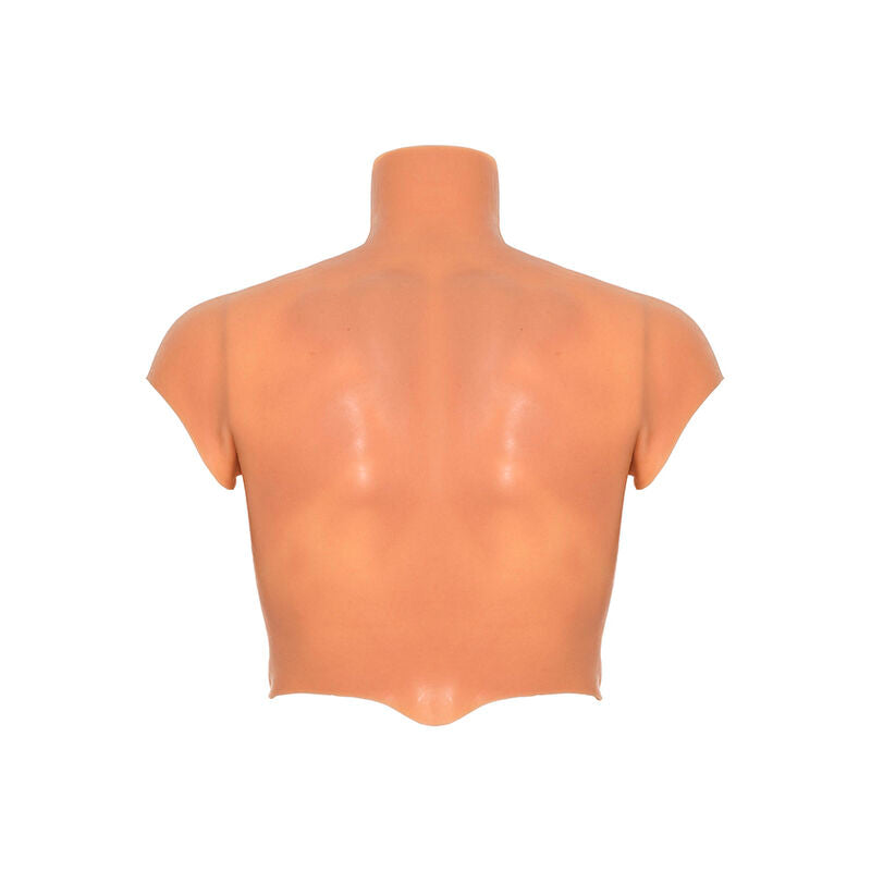 DÉSIR CACHÉ - T-SHIRT TORSE MASCULIN EN SILICONE ALTER EGO AVEC ESTHÉTIQUE DES ABS
