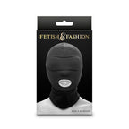 NS NOVELTIES - FETISH &amp; FASHION BLACK NYLON MOUTH HOOD