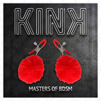 KINK - 6 CM RED FAUX FUR BALL NIPPLE CLAMPS