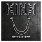 KINK - NIPPLE CLAMPS WITH 2 THICK SILVER CHAINS 20/23 CM