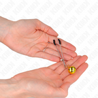 KINK - 7 CM GOLD THIN BELL NIPPLE CLAMPS