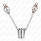 KINK - SILVER BUCKET NIPPLE CLAMPS