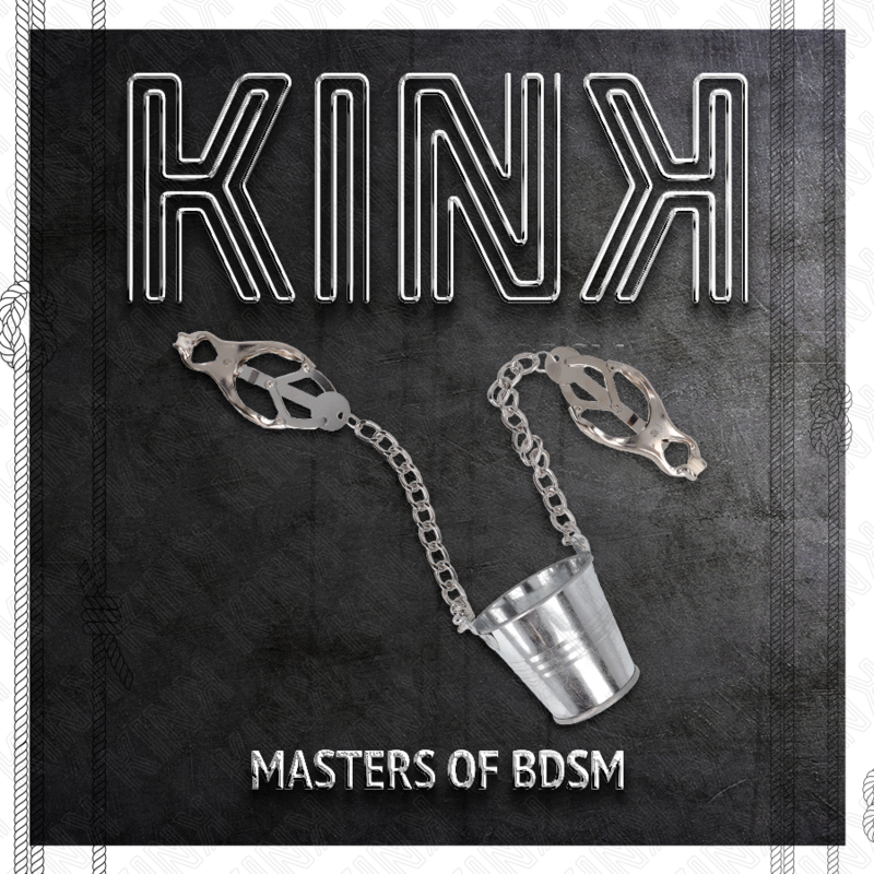 KINK - SILVER BUCKET NIPPLE CLAMPS