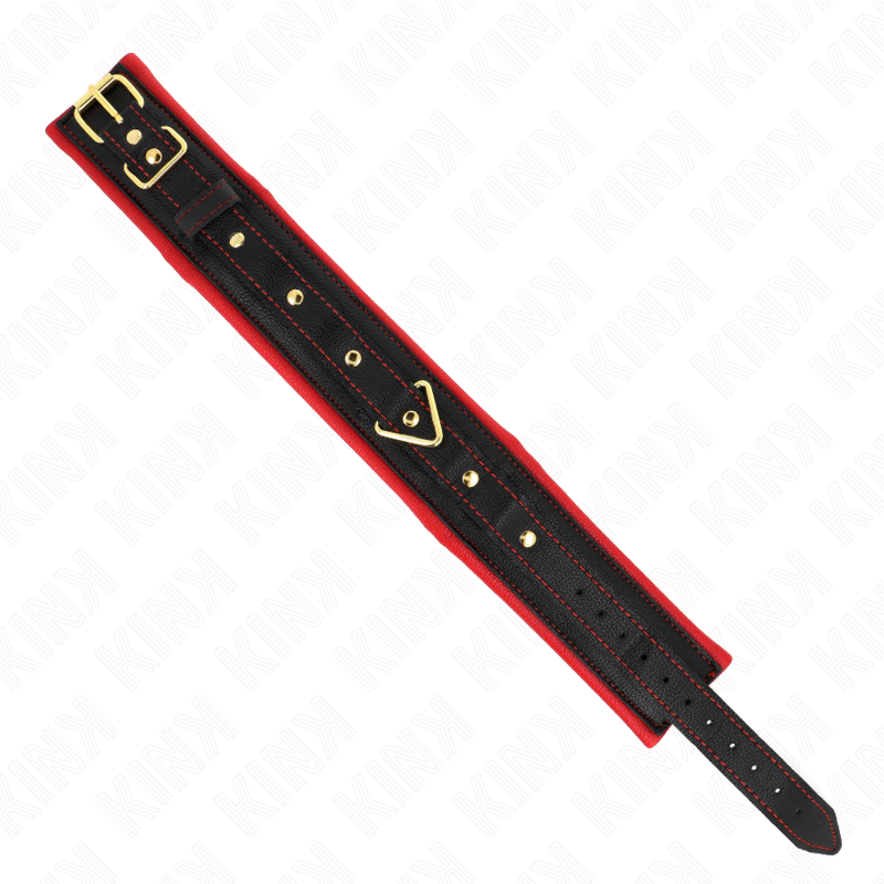 KINK - ADJUSTABLE DYED FABRIC COLLAR WITH LEASH 33-48 CM X 5.7 CM