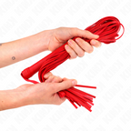 KINK - Fouet souple rouge en PVC 70 cm