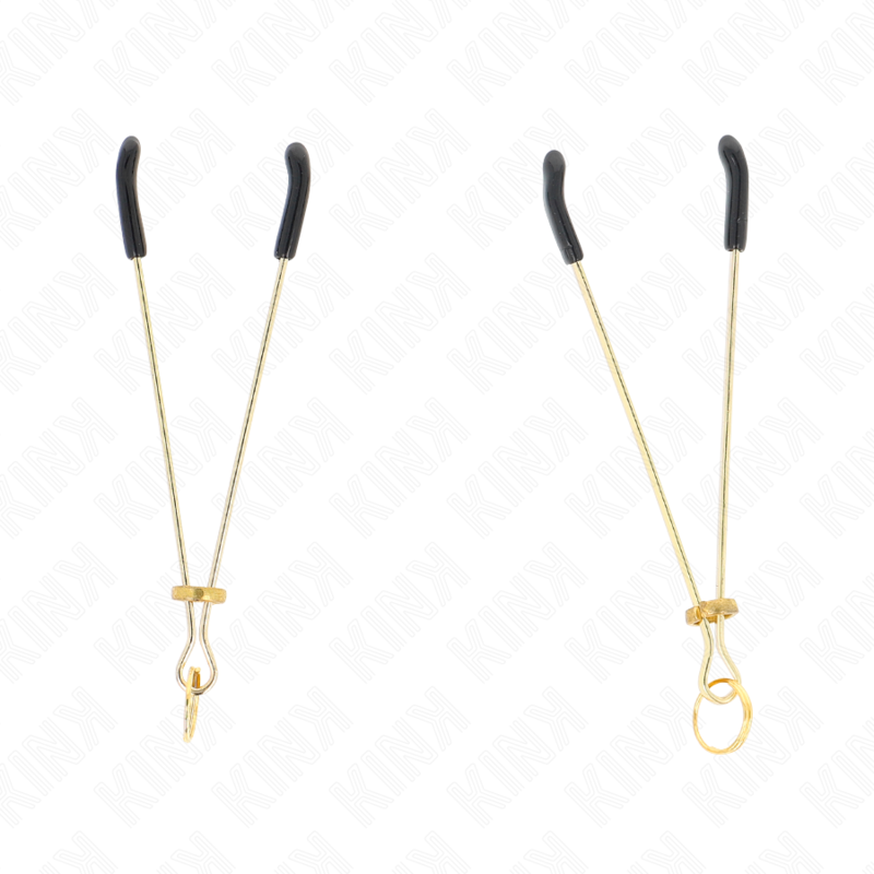 KINK - 7 CM GOLD THIN NIPPLE CLAMPS