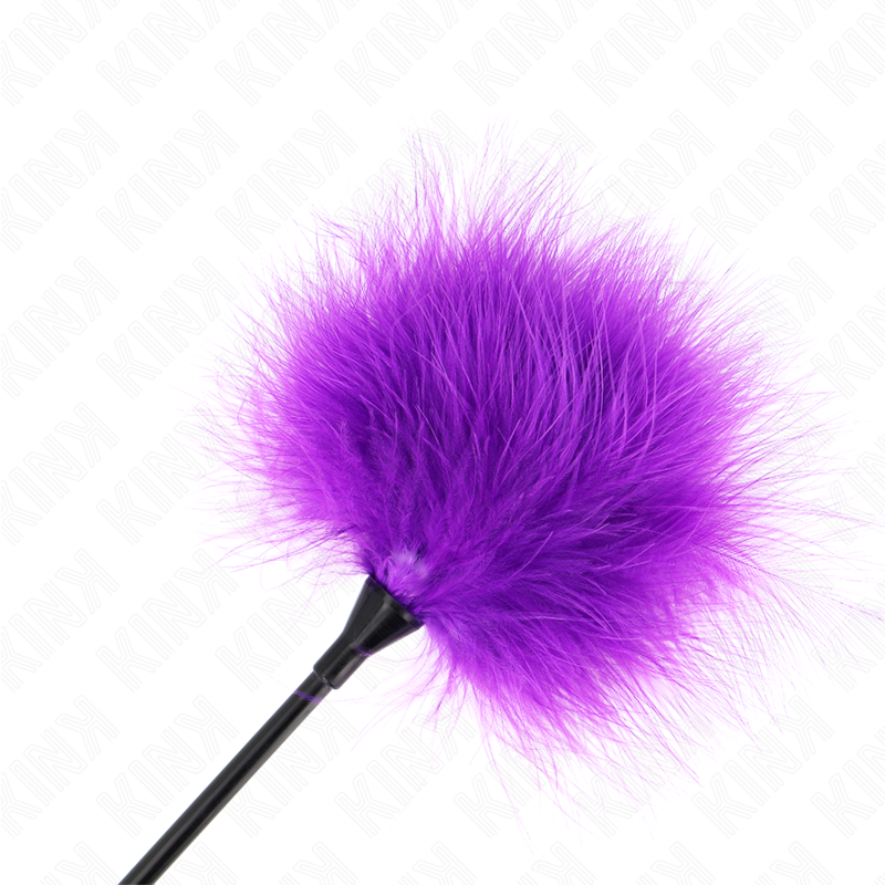 KINK - PLUMES VIOLETTES À CARESSER POUR KIT DE BONDAGE 27 CM
