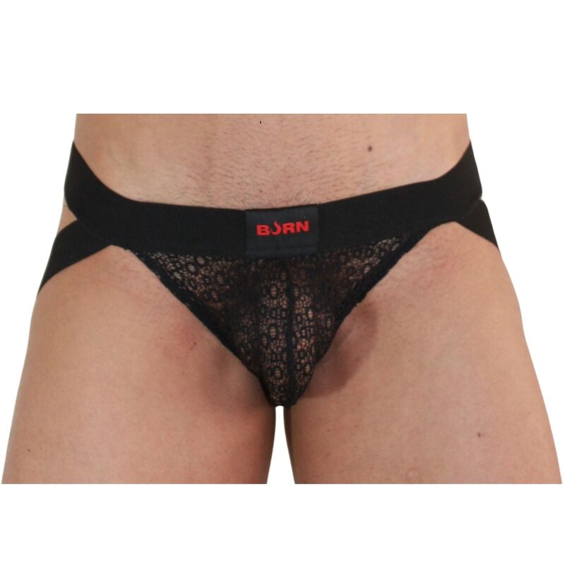 BURN - 005 JOCK LINGERIE NOIRE S