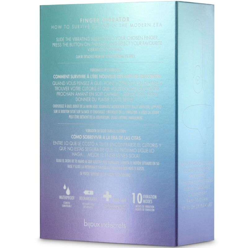 BETTER THAN YOUR EX BULLET VIBRATOR 10 VIBRATIONS GREY