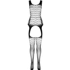 PASSION - BS 104 BODYSTOCKING NERO TAGLIA UNICA