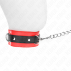 KINK - Collier de ceinture de 65 cm avec sangle rouge 54 x 4,5 cm