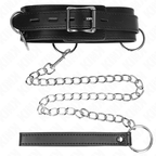 KINK - 3-RING BONDAGE NECKLACE WITH STRAP 80 CM 53 X 5 CM