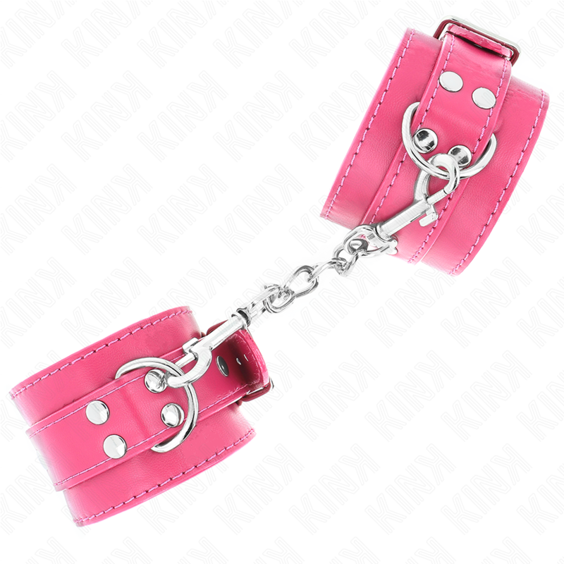 KINK - CHAUSSETTE ROSE FRAMBOISE AVEC DOUBLURE ROSE FRAMBOISE AJUSTABLE 20-28 CM X 5,5 CM