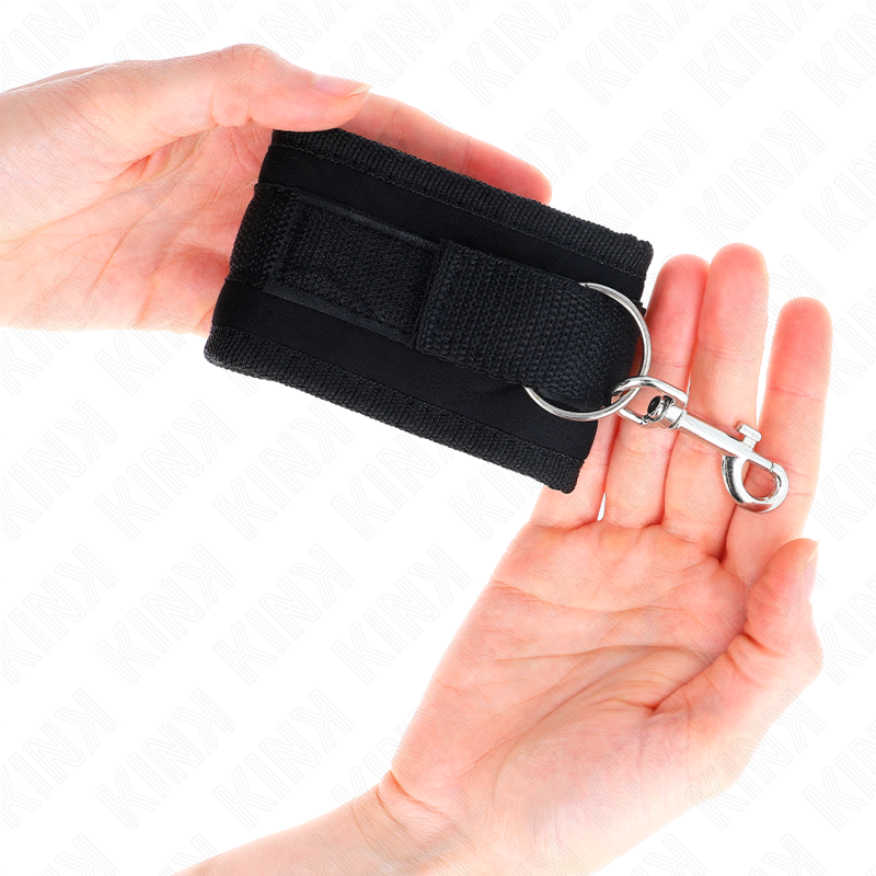 KINK - BLACK NYLON HOOK&amp;LOOP WRIST GUARD MODEL 2 ADJUSTABLE 18-35 CM X 6 CM