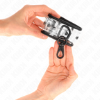 KINK - MANCHONS TRANSPARENTS RÉGLABLES 18-30 CM X 5,5 CM