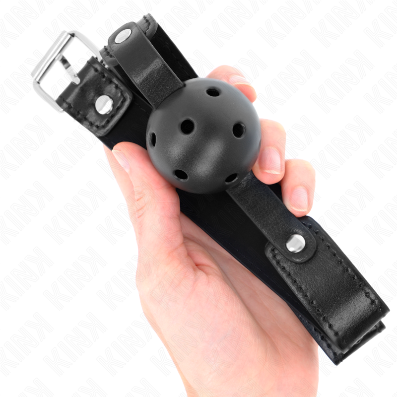 KINK - BLACK BREATHABLE BALL 4.5 CM GABARD 65 x 2.5 CM