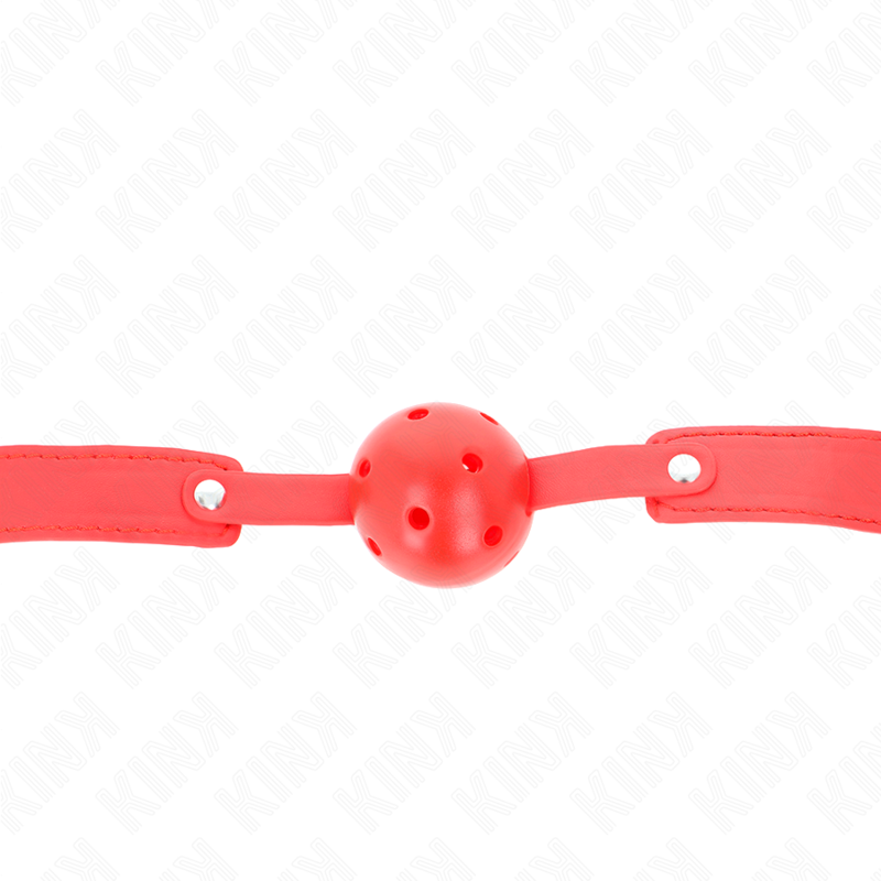KINK - RED BREATHABLE BALL 4.5 CM GABARD 65 x 2.5 CM