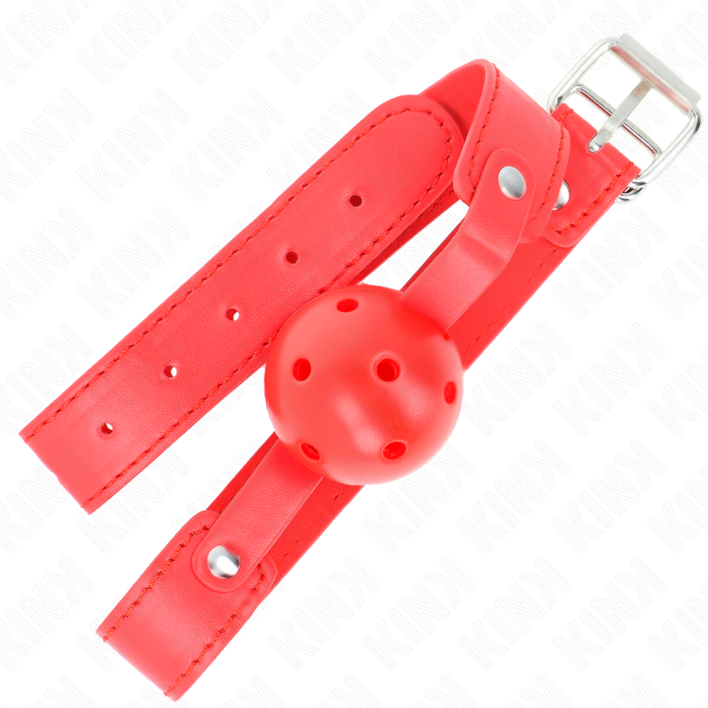 KINK - RED BREATHABLE BALL 4.5 CM GABARD 65 x 2.5 CM