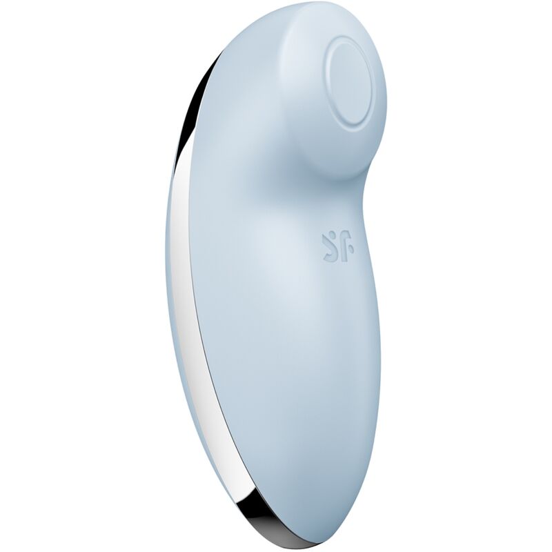 SATISFYER - TAP &amp; CLIMAX 2 VIBRATEUR ET STIMULATEUR BLEU