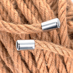 KINK - 10 MÈTRES DE CORDE DE CHANVRE AVEC TÊTE EN MÉTAL