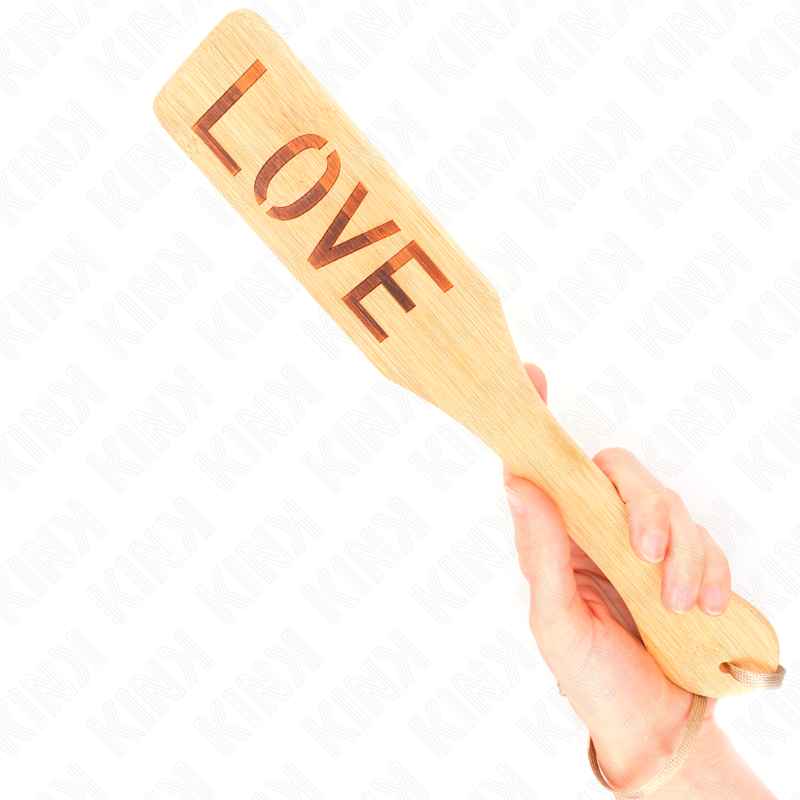 KINK - PALETTE BAMBOU WORD LOVE 32 X 5,5 CM