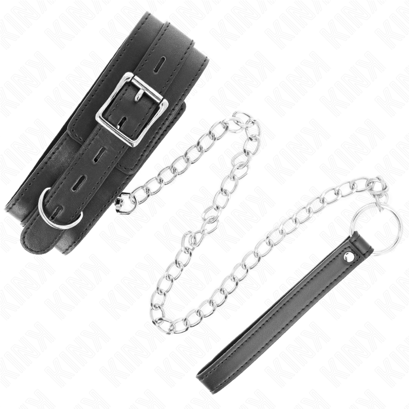 KINK - Collier de ceinture de 65 cm avec sangle noire 54 x 4,5 cm
