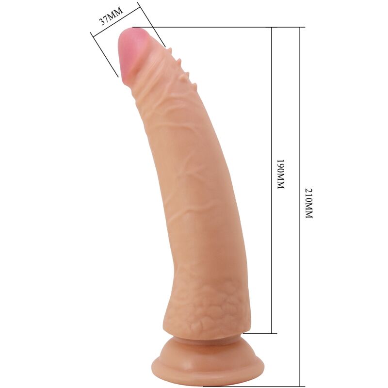 PRETTY LOVE - KABLE SUPER REALISTIC PENIS 21 CM MODEL FLESH 2