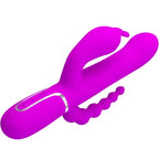 PRETTY LOVE - CAMMY 4-IN-1 MULTIFUNCTIONAL TRIPLE VIBRATOR PINK